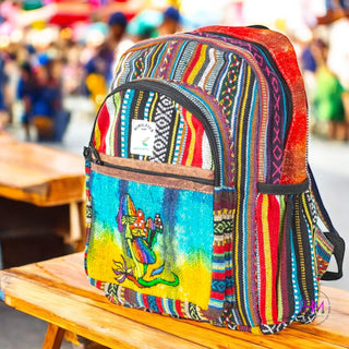 It's a Vibe Mini Hemp Backpack 🌈