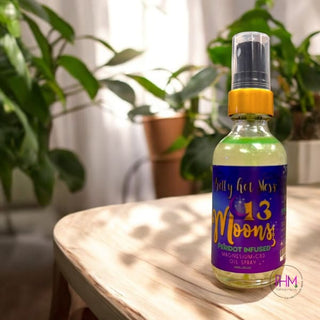 13 Moons Crystal Infused CBD + Magnesium Oil Spray 🌙