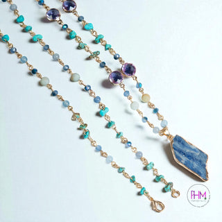 🌙 Lunar Light Kyanite Pendant Necklace 🌙