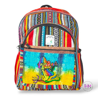 It's a Vibe Mini Hemp Backpack 🌈