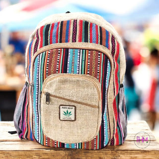It's a Vibe Large Hemp Backpack 🌈