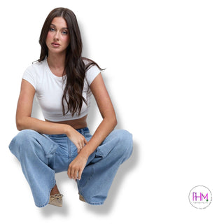 Billie Relaxed Rise Baggy Wide Leg Jeans 👖