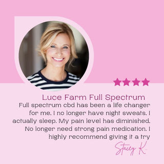 Full Spectrum CBD Oil by Luce Farm