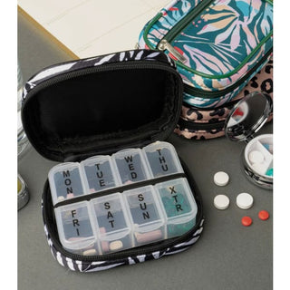 Ladies Wellness Keeper Zippered Pill & Vitamin Case - First