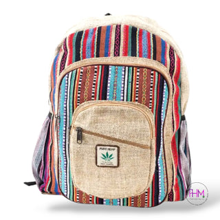 It's a Vibe Large Hemp Backpack 🌈