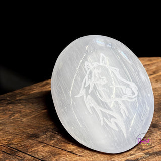 Soothing Selenite Palm Stone 🤍