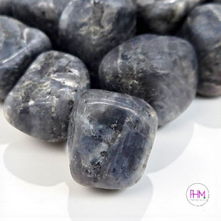 Larvikite Crystal Collection 🖤🩶