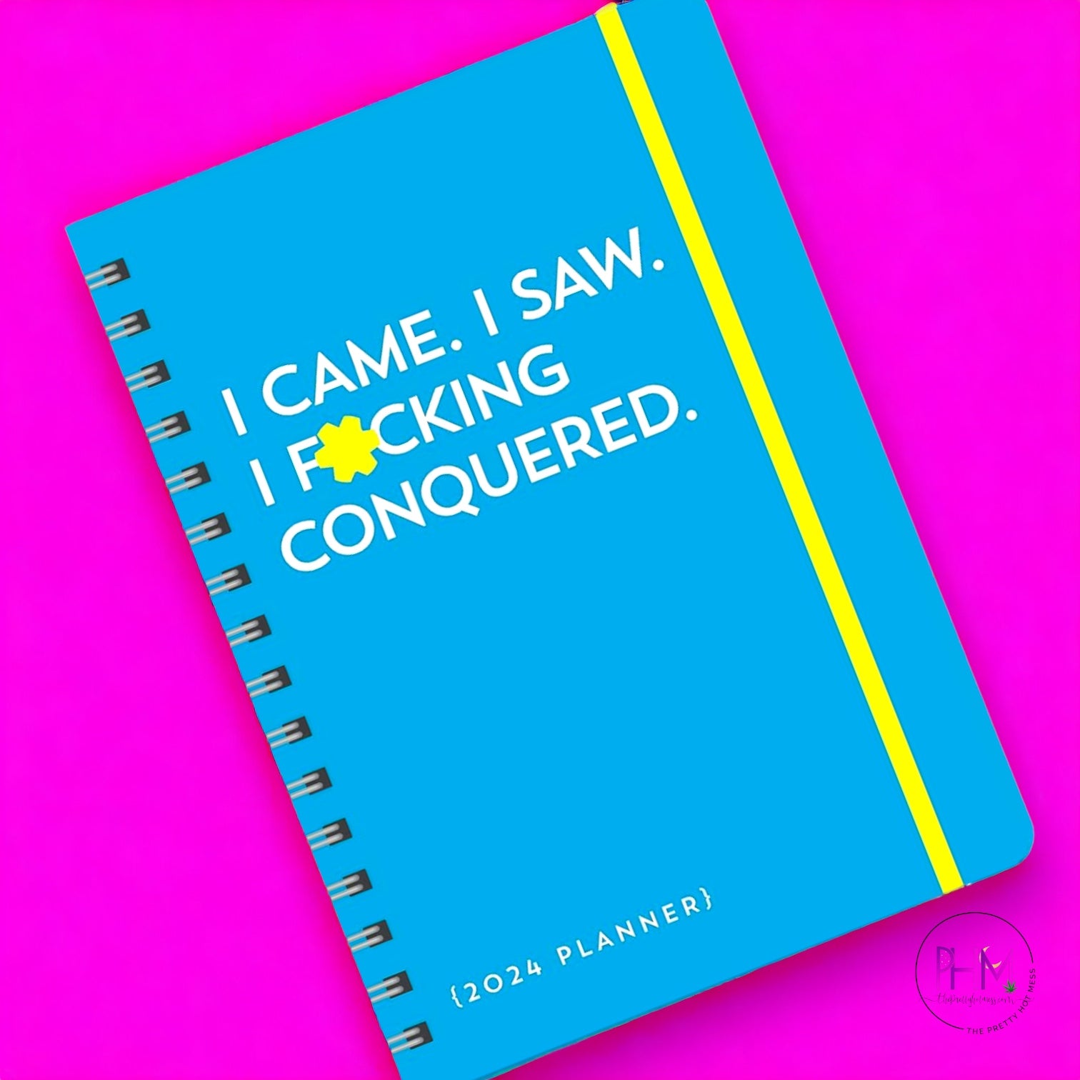 2024 I Came. Saw. F*cking Conquered Planner with Stickers