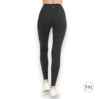 Bella High Waist Yoga Band Luxe Leggings