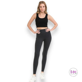 Bella High Waist Yoga Band Luxe Leggings