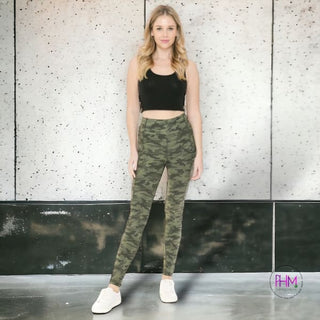 Bella High Waist Yoga Band Luxe Leggings