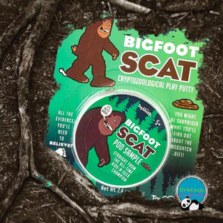 Bigfoot Scat Poo Slime with Unicorn Figurine