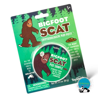 Bigfoot Scat Poo Slime with Unicorn Figurine