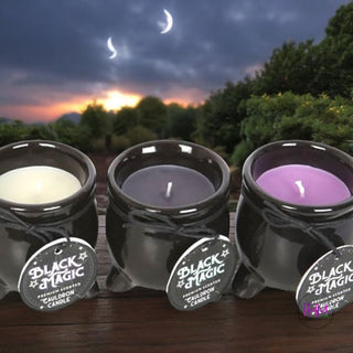 Black Magic Cauldron Candles 🖤