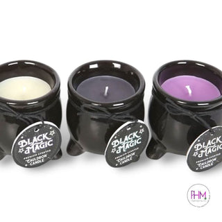 Black Magic Cauldron Candles 🖤