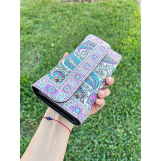 Boho Girl Trifold Turkish Wallet 🪬