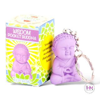 Baby Buddha Bliss Keychain - keychain