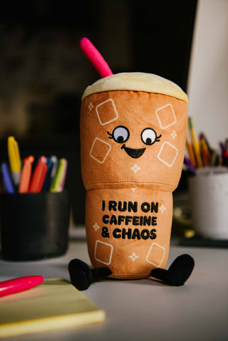 ☕ I Run On Caffeine And Chaos Iced Coffee | Punchkins