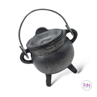 Cast Iron Enchanted Cauldron Smudge Candles 🧡