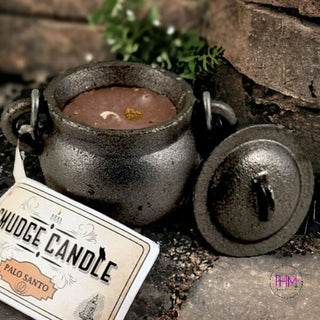 Cast Iron Enchanted Cauldron Smudge Candles 🧡