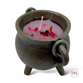 Cast Iron Enchanted Cauldron Smudge Candles 🧡