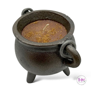 Cast Iron Enchanted Cauldron Smudge Candles 🧡
