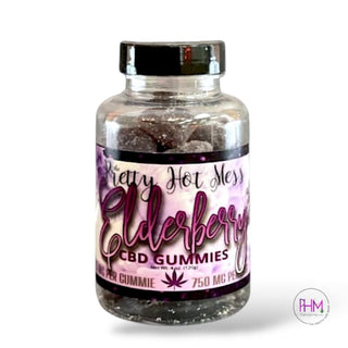 CBD Infused Elderberry Gummies - Supplements