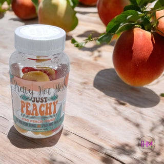 CBD Infused Peach Rings 🍑 - Gummies