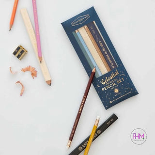 Celestial Heavens - Pencil Set of 6 ⭐️ - pencils