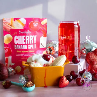 Cherry Banana Split | Snarky Tea 🍒