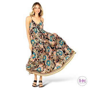 Crystal Visions Boho Maxi Dress 🔮