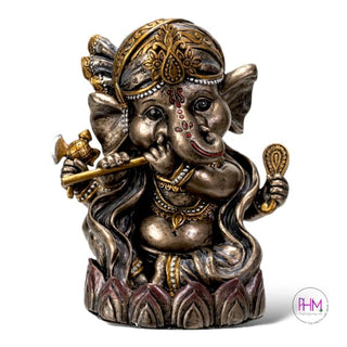 Divine Golden Ganesha Backflow Incense Burner ✨ - burner