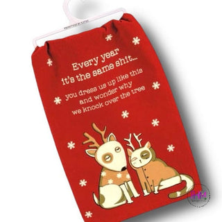 Dress Us Up Like This And Wonder Kitchen Towel - Holiday