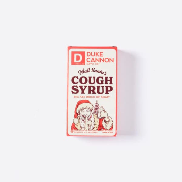 Duke Cannon Mall Santa’s Cough Syrup Soap - Bar