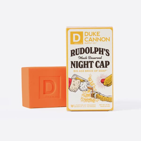 Duke Cannon Rudolph’s Much Deserved Nightcap Soap - Bar