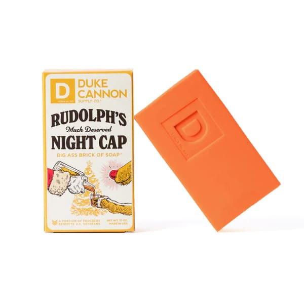 Duke Cannon Rudolph’s Much Deserved Nightcap Soap - Bar
