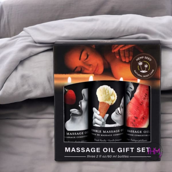 Edible Massage Oil Gift Set 🫦 - Done