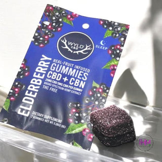 Elderberry CBD + CBN Gummies | WYLD - 2 Piece Sample Pack