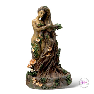 Enchanted Goddess Earth Backflow Incense Burner 🌍 - Done