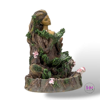 Enchanted Mother Earth Backflow Incense Burner 🌍 - Done