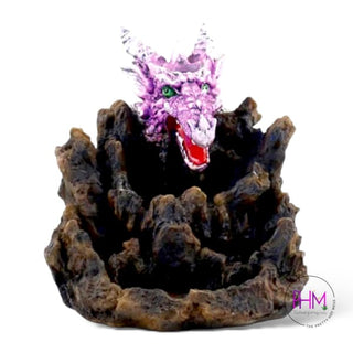 Enchanted Purple Reign LED Dragon Back Flow Burner 💜