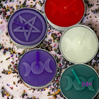 Enchanting Spell Tealight Candle