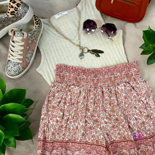 Fae High Waisted Boho Shorts 🤘🏻