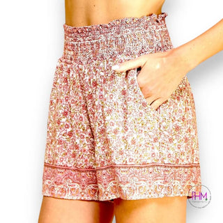 Fae High Waisted Boho Shorts 🤘🏻