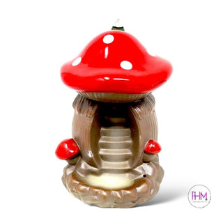 Fairy House Mushroom Back Flow Incense Burner 🍄✨