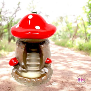Fairy House Mushroom Back Flow Incense Burner 🍄✨