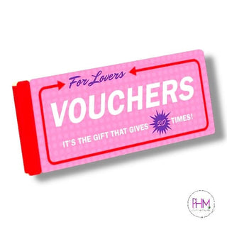 For Lovers Vouchers Coupon Book 💋 - note pad