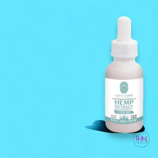Full Spectrum CBD Oil with Peppermint | Luce Farm 🍃