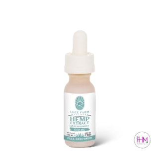Full Spectrum CBD Oil with Peppermint | Luce Farm 🍃