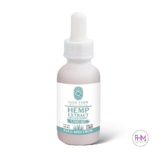 Full Spectrum CBD Oil with Peppermint | Luce Farm 🍃
